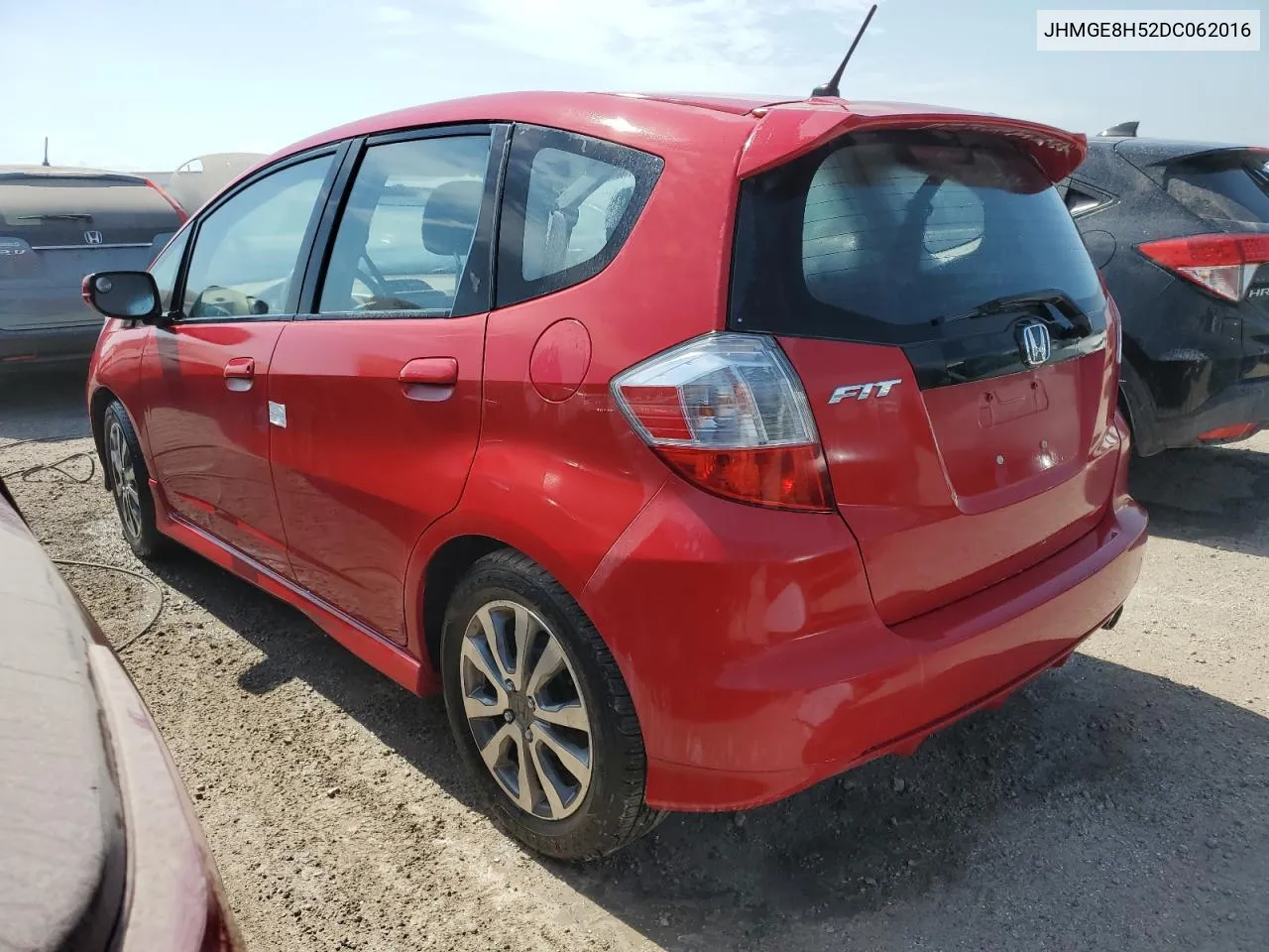 2013 Honda Fit Sport VIN: JHMGE8H52DC062016 Lot: 75982394