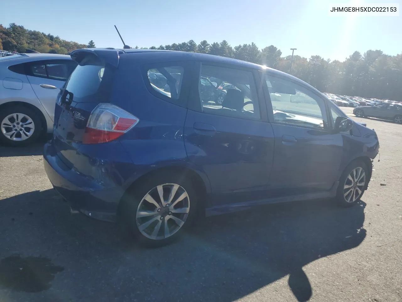 2013 Honda Fit Sport VIN: JHMGE8H5XDC022153 Lot: 76106634