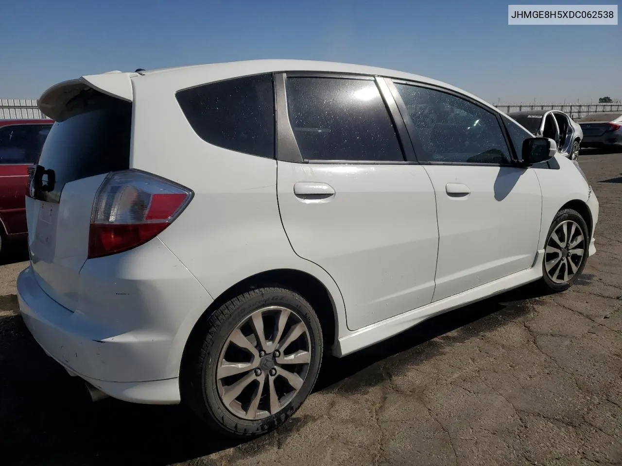 2013 Honda Fit Sport VIN: JHMGE8H5XDC062538 Lot: 76825274