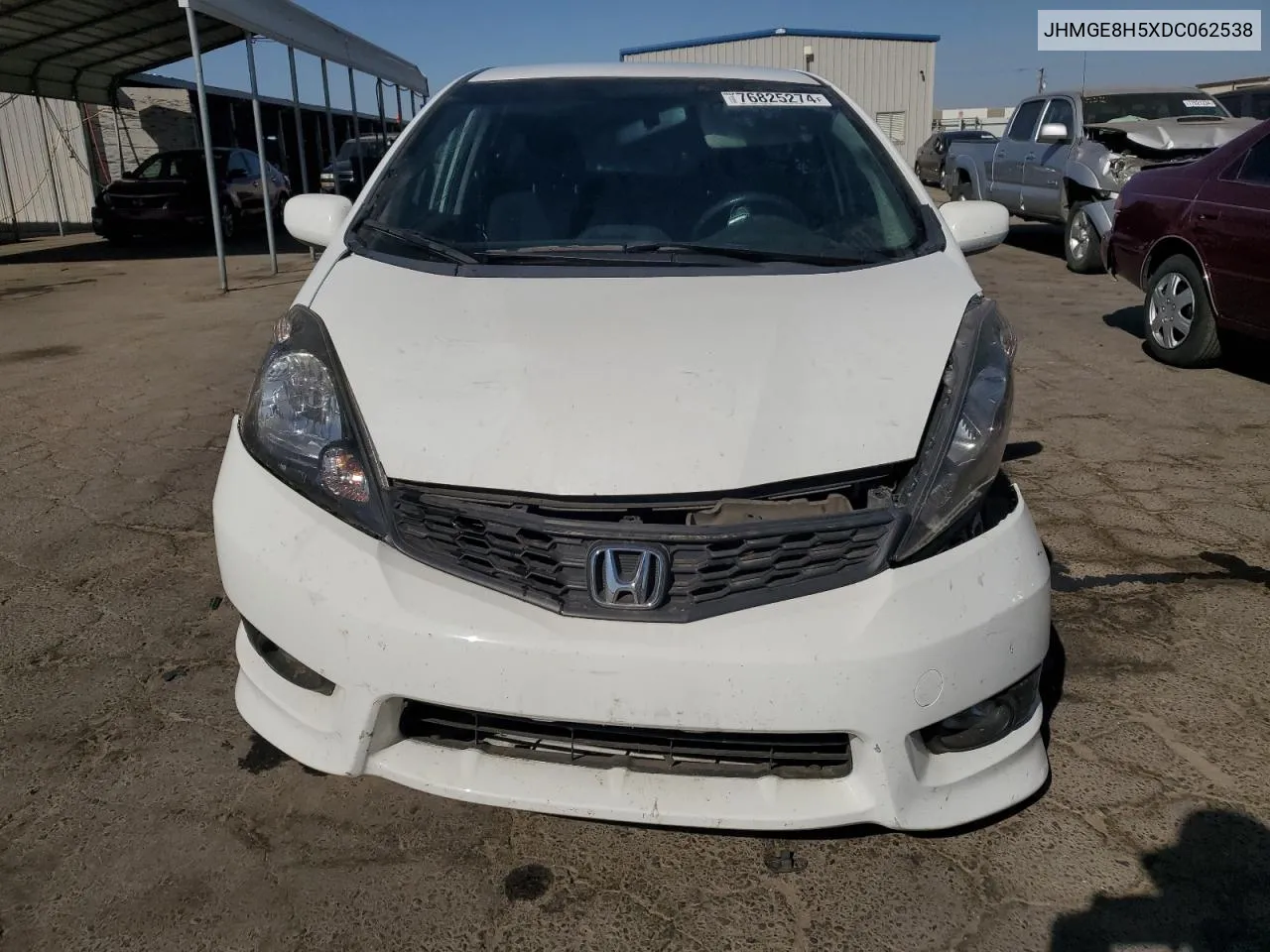 2013 Honda Fit Sport VIN: JHMGE8H5XDC062538 Lot: 76825274