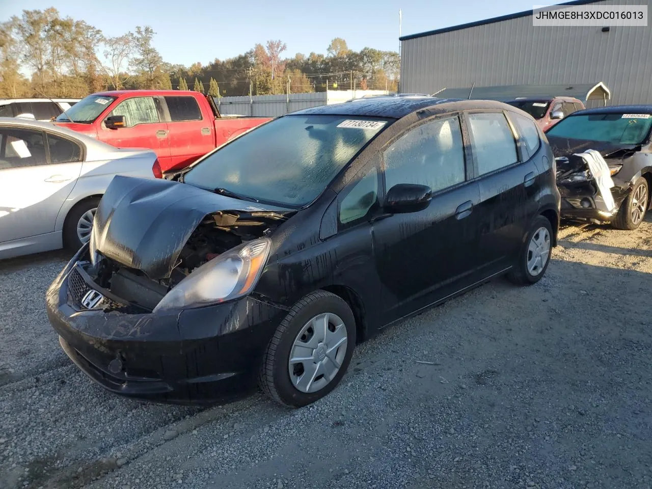 2013 Honda Fit VIN: JHMGE8H3XDC016013 Lot: 77130734