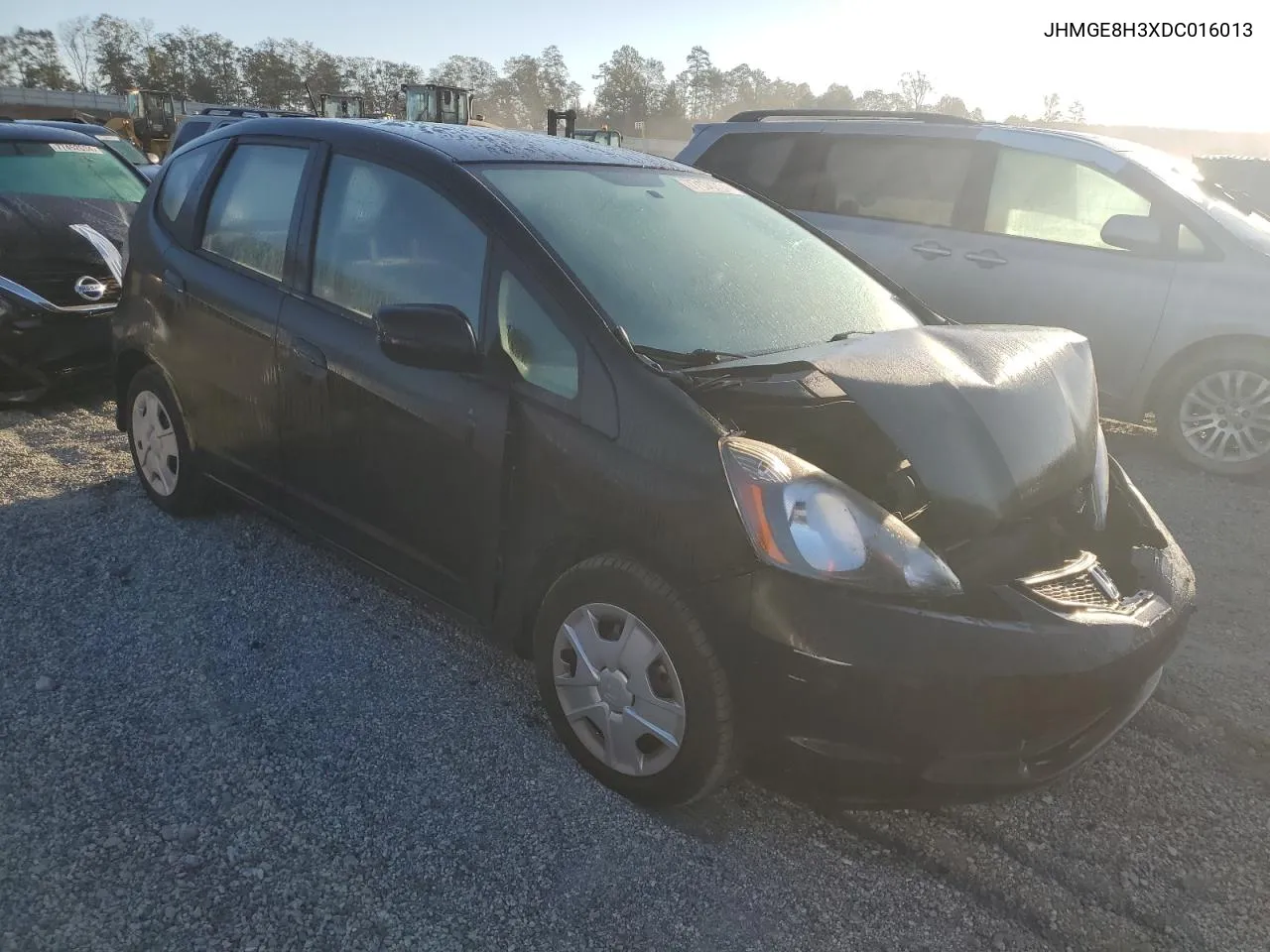 2013 Honda Fit VIN: JHMGE8H3XDC016013 Lot: 77130734