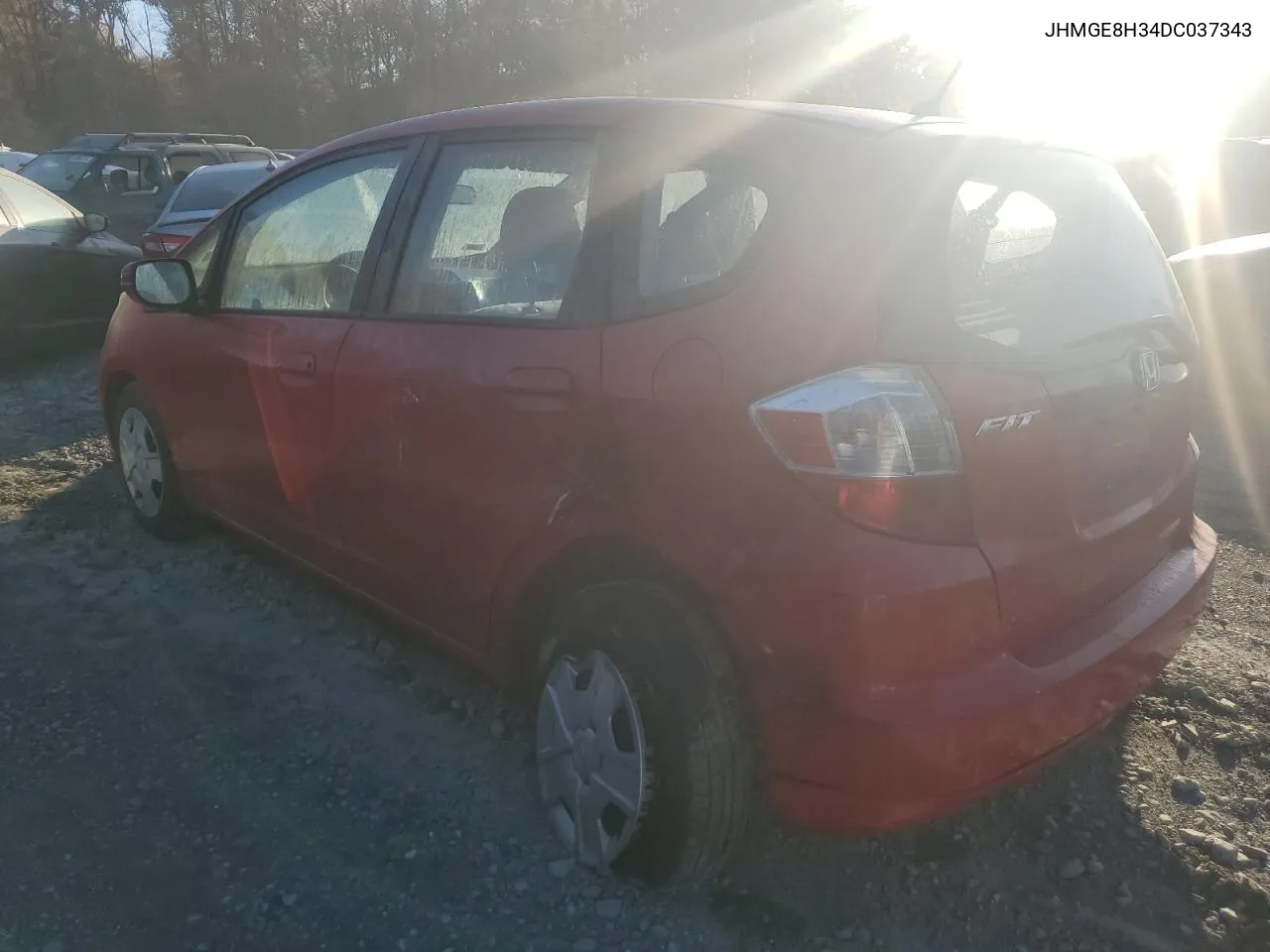 2013 Honda Fit VIN: JHMGE8H34DC037343 Lot: 77279264