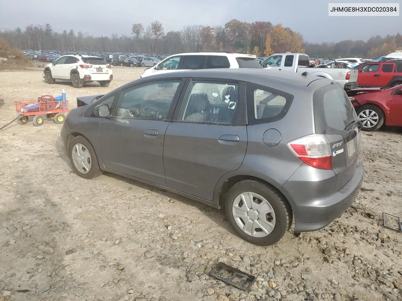 2013 Honda Fit VIN: JHMGE8H3XDC020384 Lot: 77362904