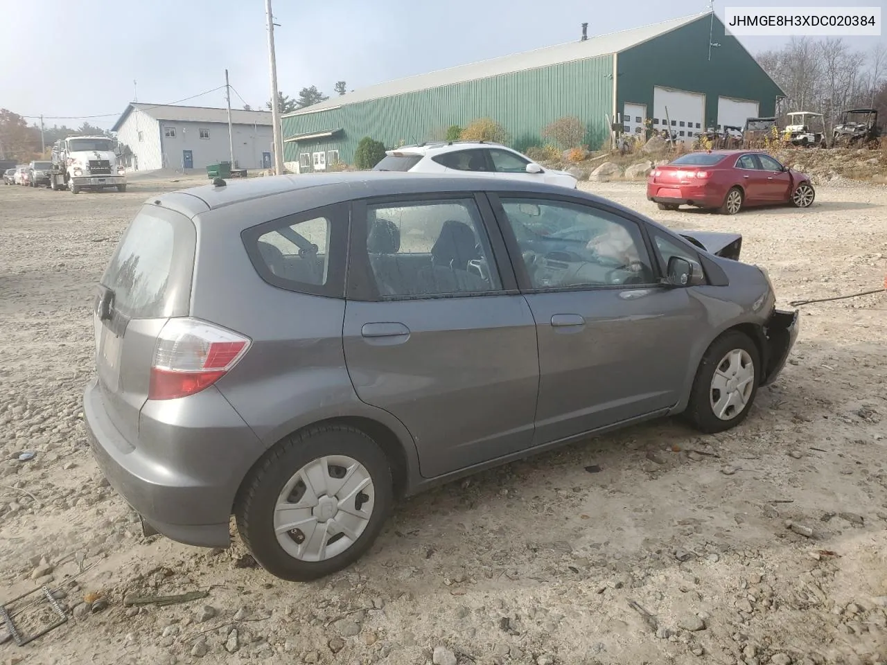 2013 Honda Fit VIN: JHMGE8H3XDC020384 Lot: 77362904