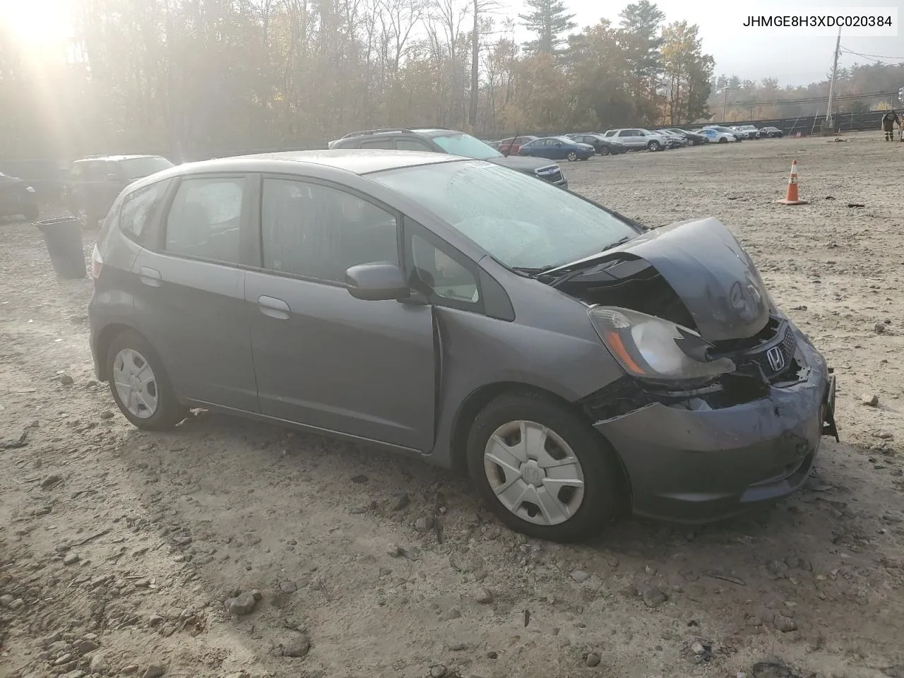 2013 Honda Fit VIN: JHMGE8H3XDC020384 Lot: 77362904