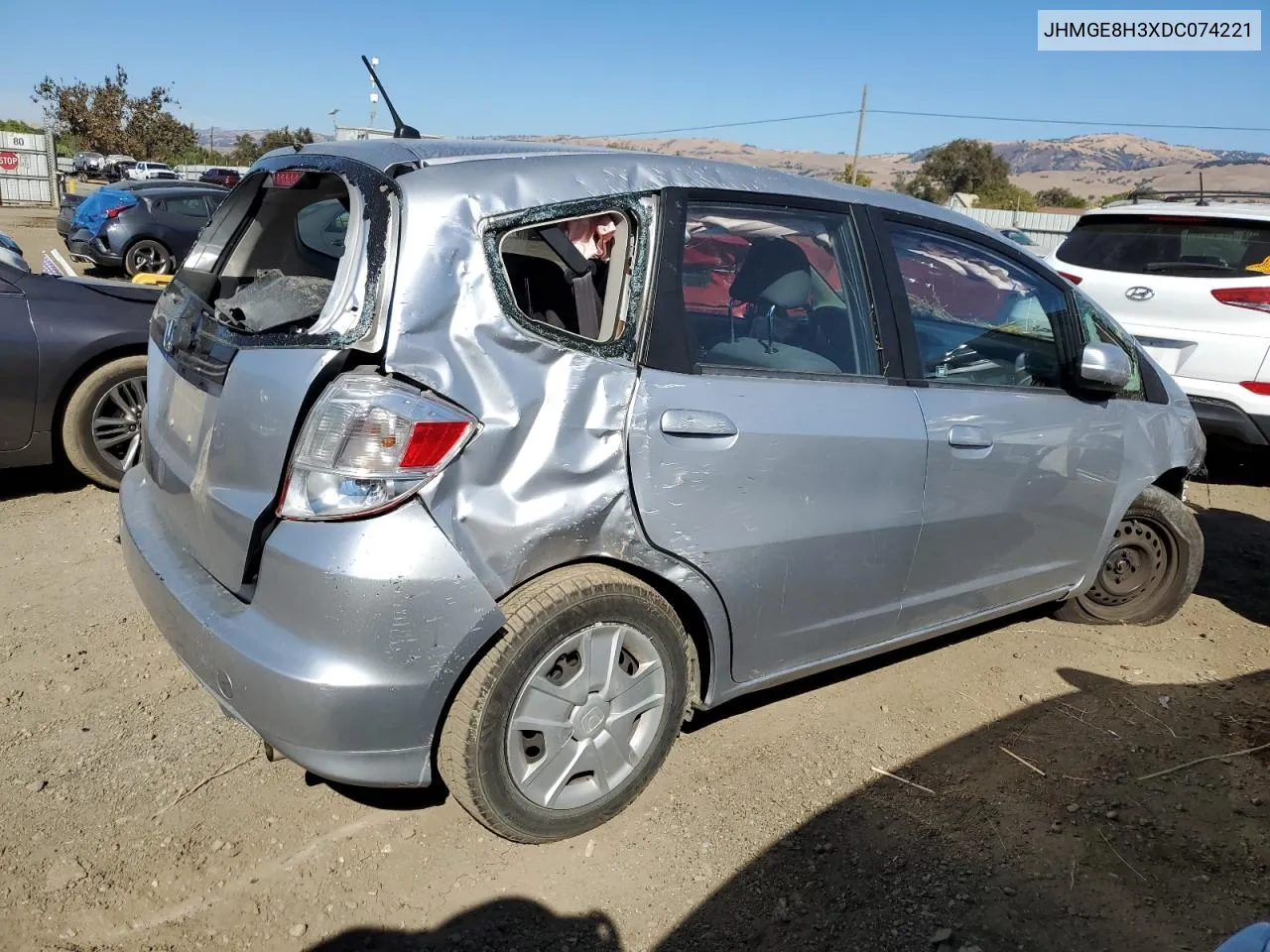 JHMGE8H3XDC074221 2013 Honda Fit