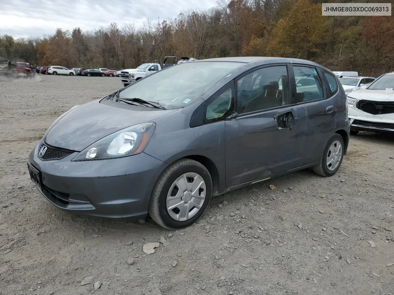 2013 Honda Fit VIN: JHMGE8G3XDC069313 Lot: 77490654