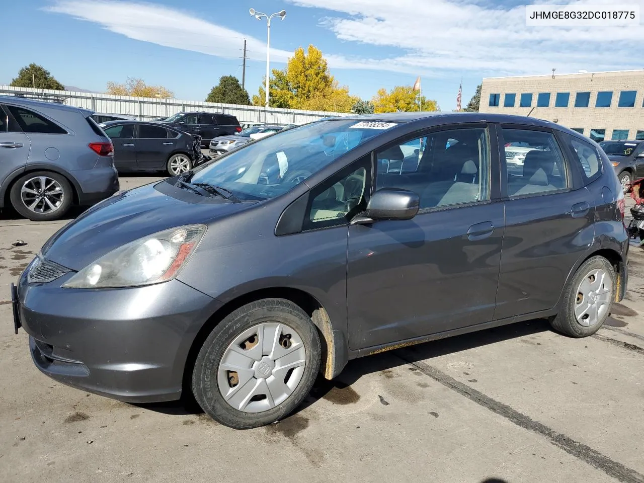 JHMGE8G32DC018775 2013 Honda Fit