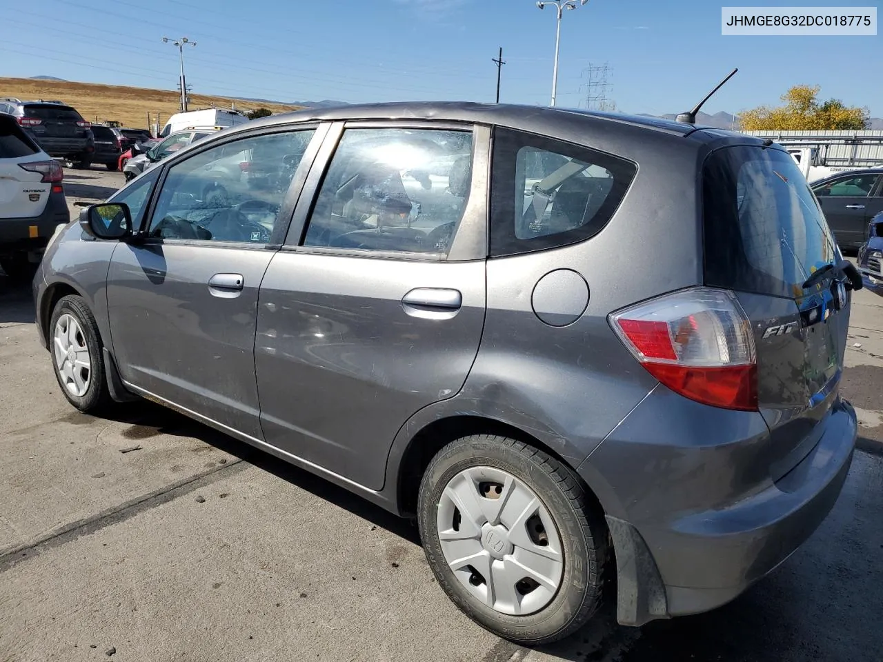 2013 Honda Fit VIN: JHMGE8G32DC018775 Lot: 77638354