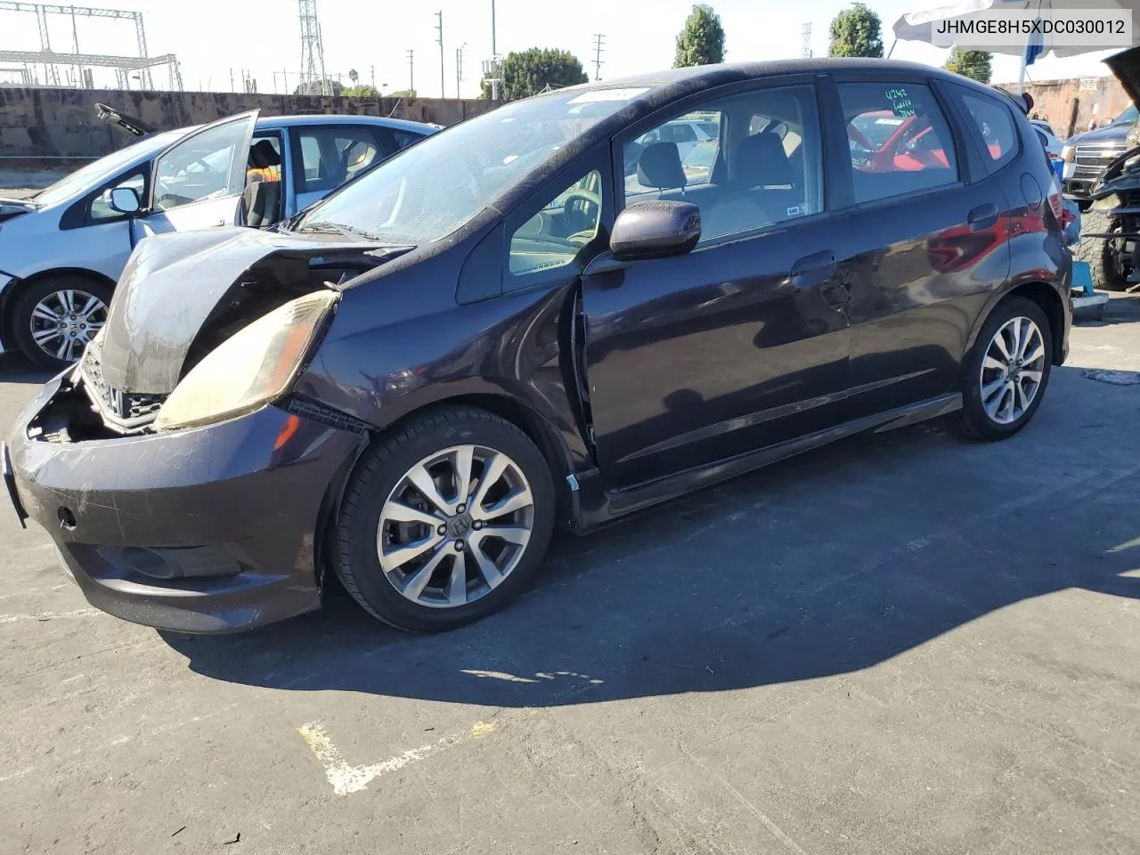 2013 Honda Fit Sport VIN: JHMGE8H5XDC030012 Lot: 77661344