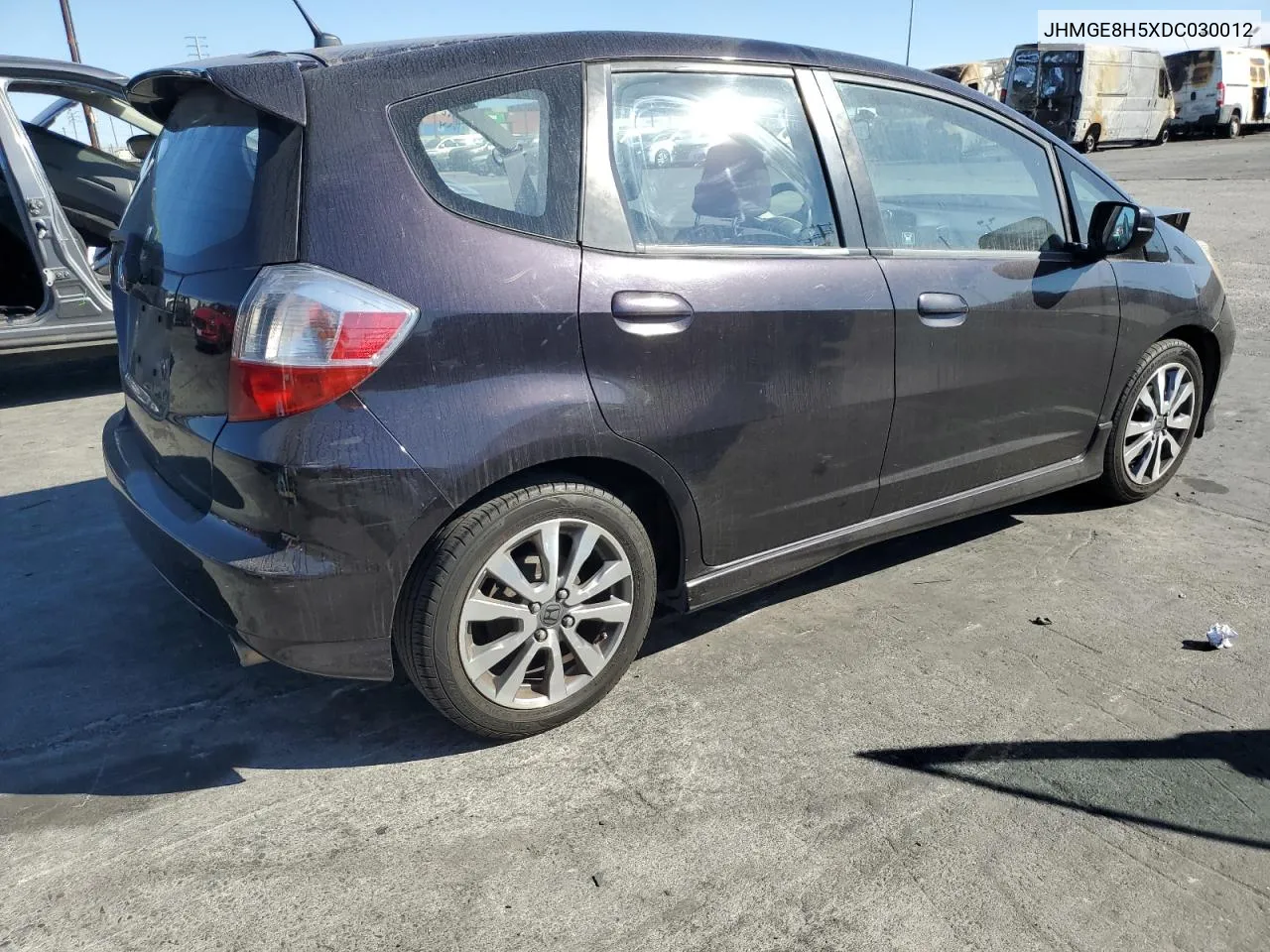 JHMGE8H5XDC030012 2013 Honda Fit Sport