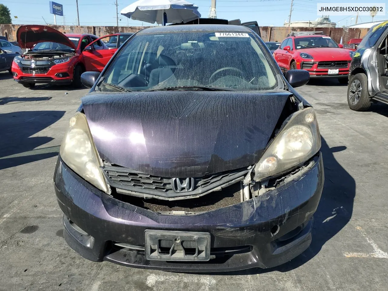 JHMGE8H5XDC030012 2013 Honda Fit Sport