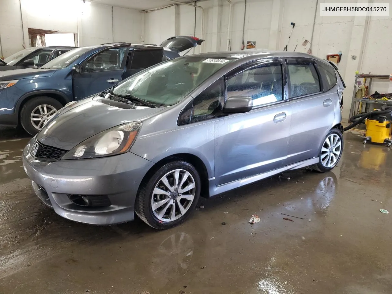 2013 Honda Fit Sport VIN: JHMGE8H58DC045270 Lot: 77819034