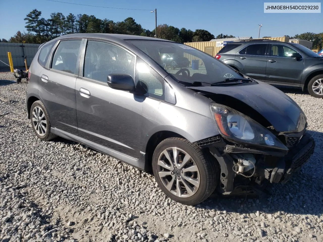 2013 Honda Fit Sport VIN: JHMGE8H54DC029230 Lot: 77846154