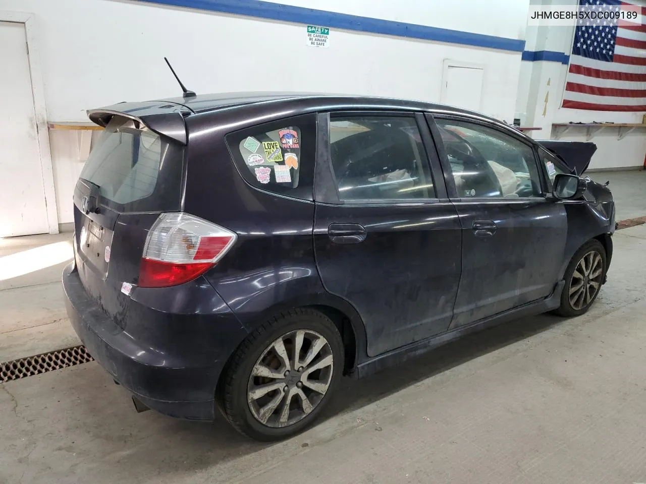 2013 Honda Fit Sport VIN: JHMGE8H5XDC009189 Lot: 78206484