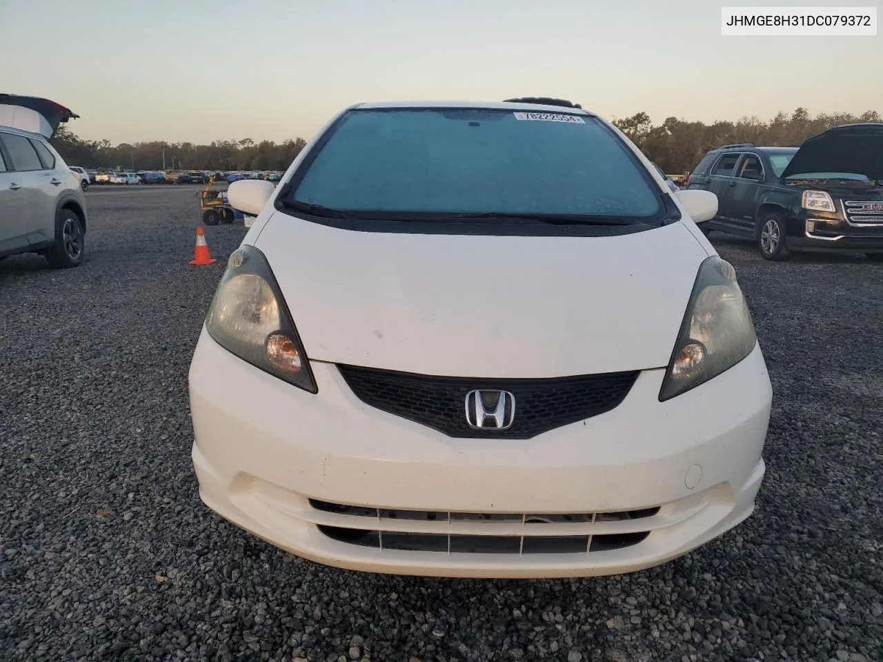 2013 Honda Fit VIN: JHMGE8H31DC079372 Lot: 78222554