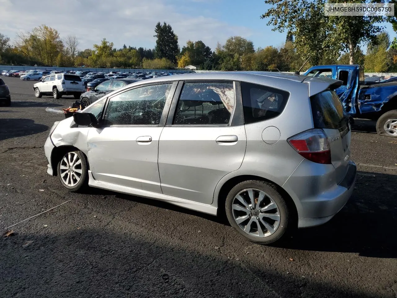 2013 Honda Fit Sport VIN: JHMGE8H59DC005750 Lot: 78331704