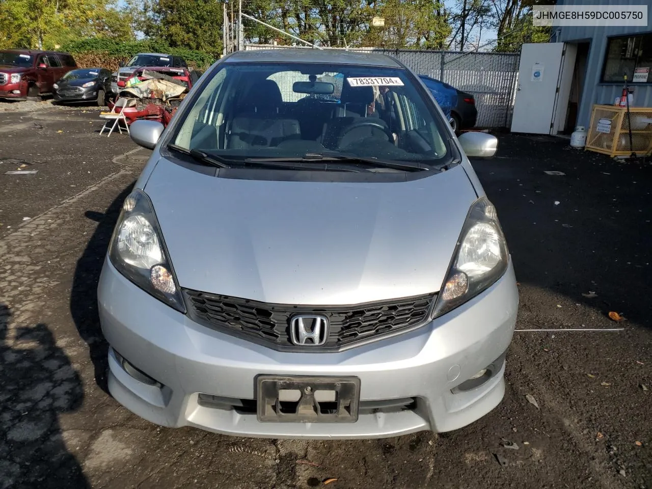 2013 Honda Fit Sport VIN: JHMGE8H59DC005750 Lot: 78331704