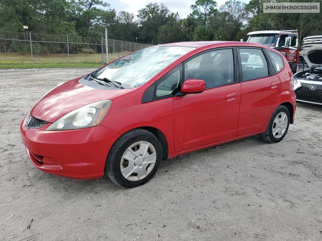 2013 Honda Fit VIN: JHMGE8H36DC030345 Lot: 78443324