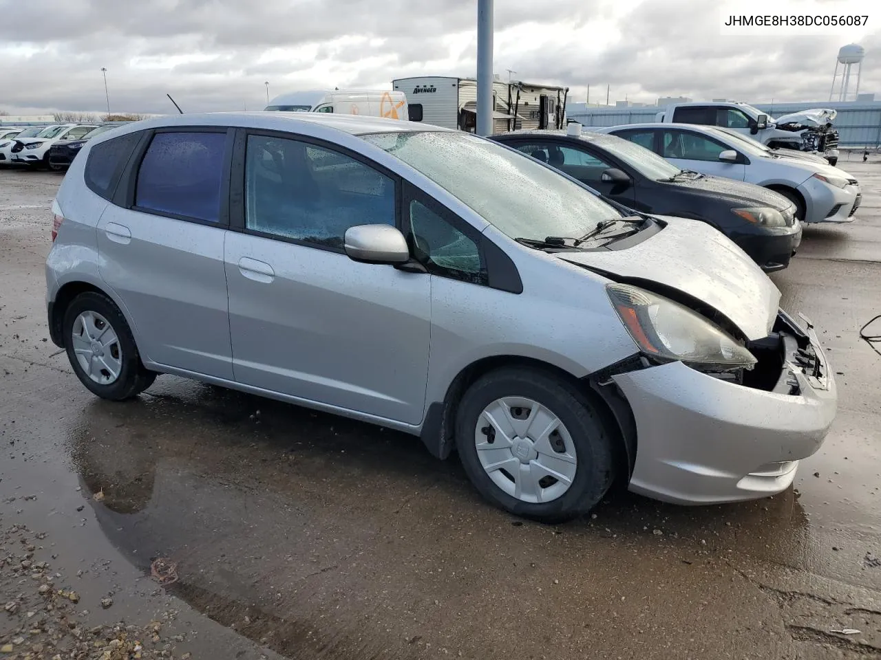 2013 Honda Fit VIN: JHMGE8H38DC056087 Lot: 78577634