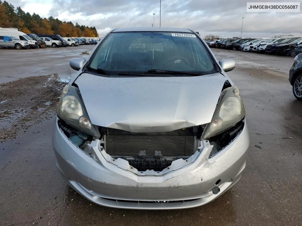 2013 Honda Fit VIN: JHMGE8H38DC056087 Lot: 78577634