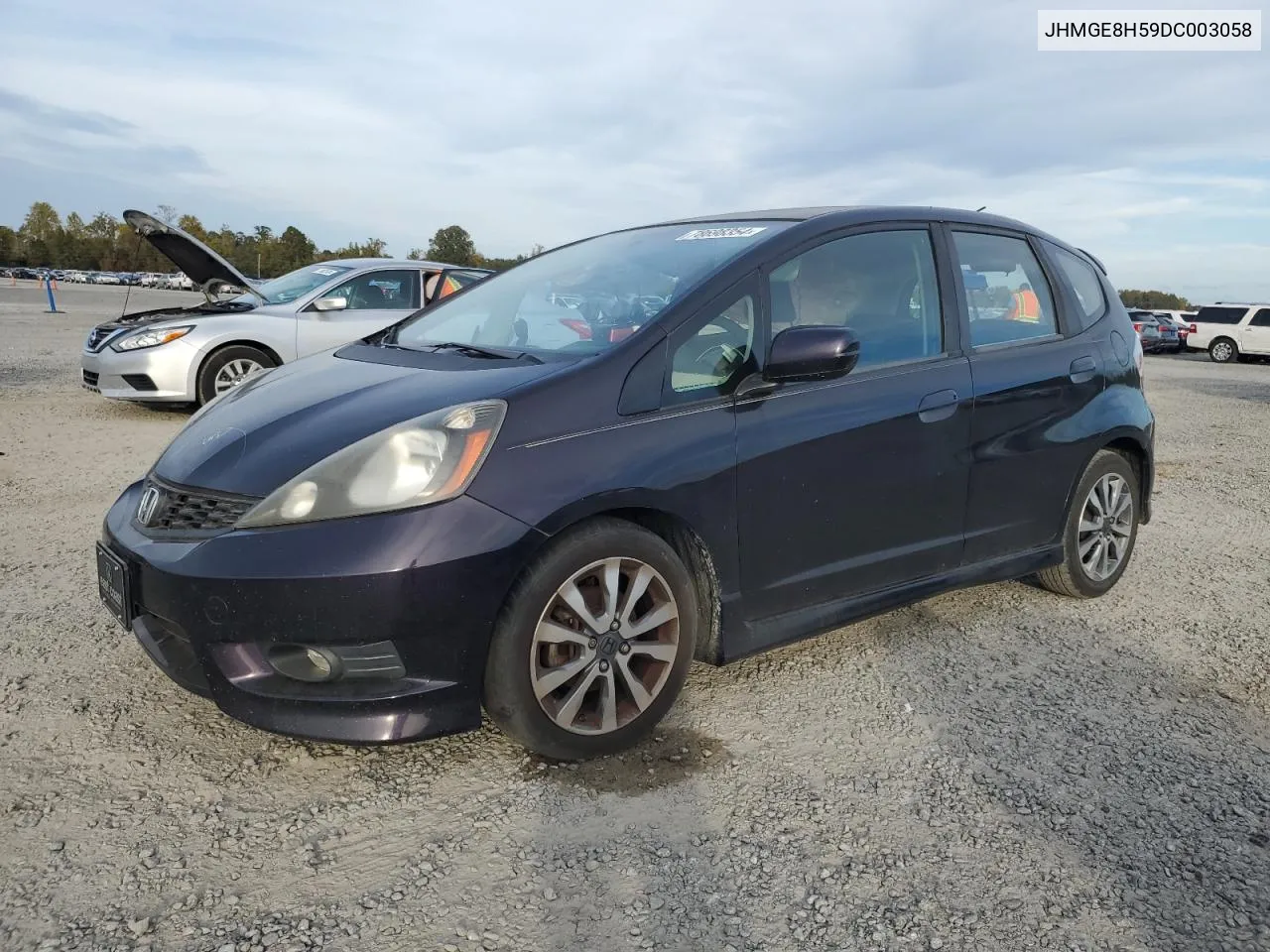 2013 Honda Fit Sport VIN: JHMGE8H59DC003058 Lot: 78698354