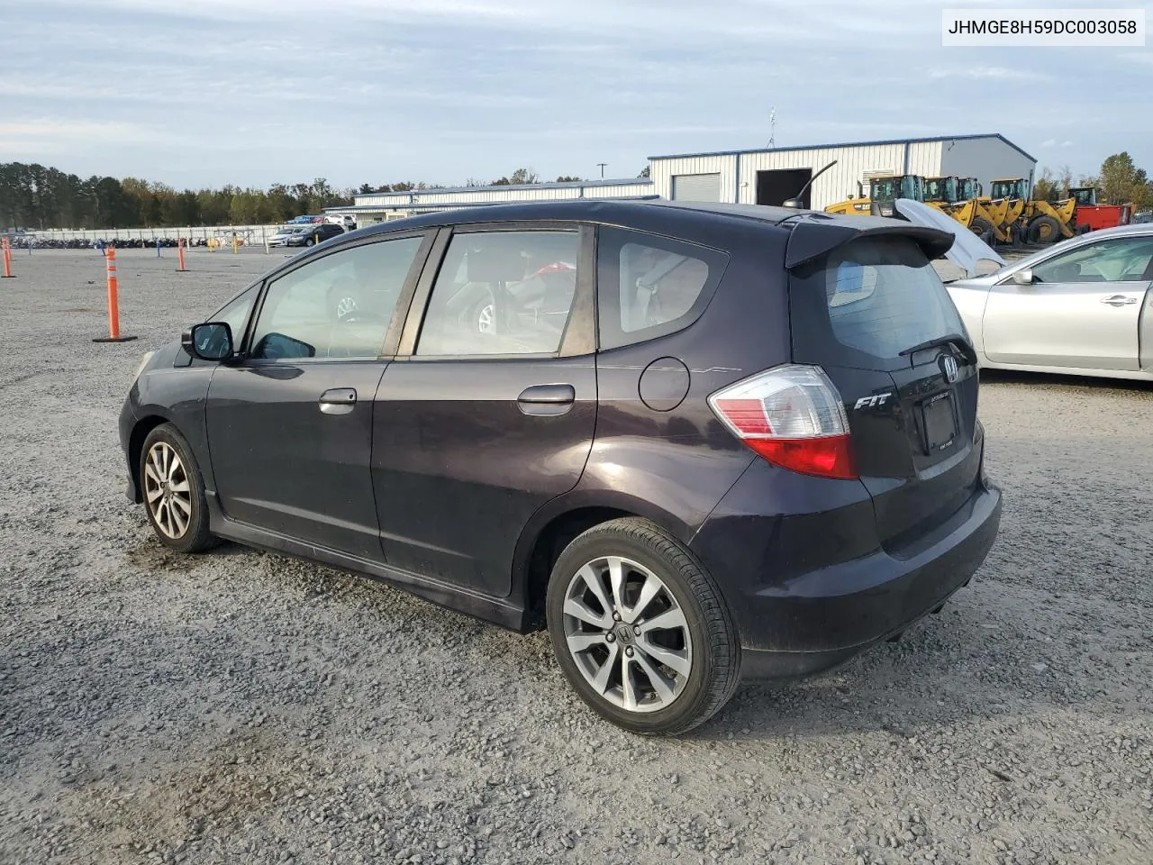 2013 Honda Fit Sport VIN: JHMGE8H59DC003058 Lot: 78698354