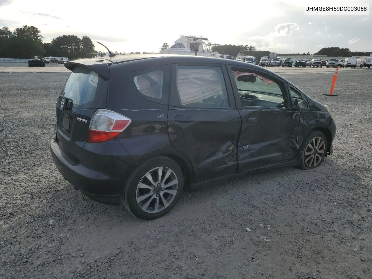 2013 Honda Fit Sport VIN: JHMGE8H59DC003058 Lot: 78698354