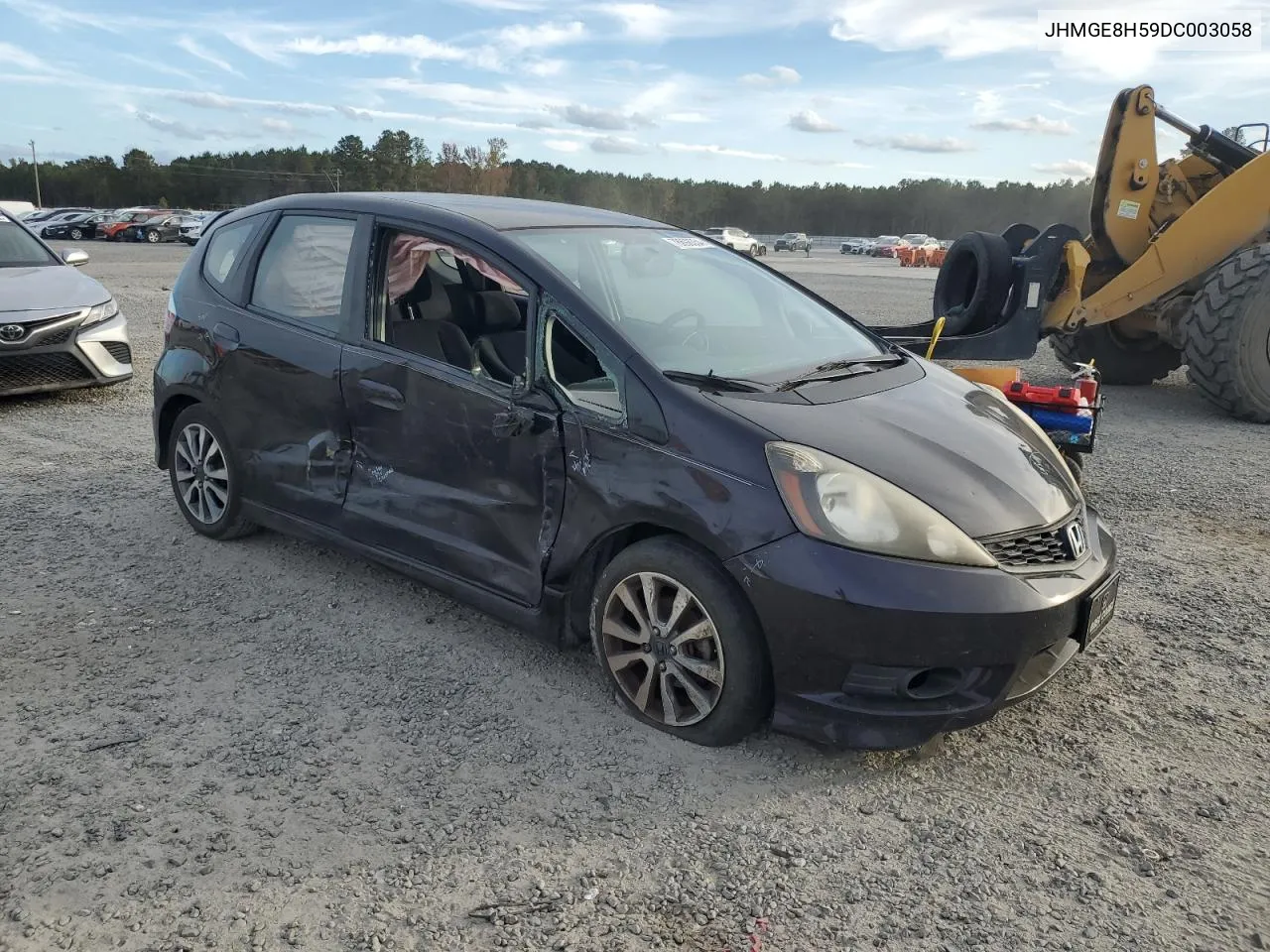 2013 Honda Fit Sport VIN: JHMGE8H59DC003058 Lot: 78698354