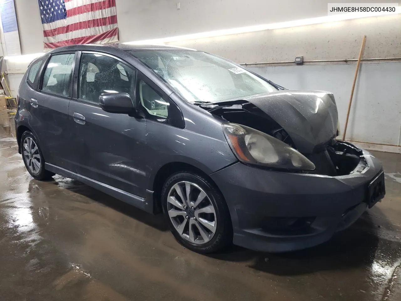 2013 Honda Fit Sport VIN: JHMGE8H58DC004430 Lot: 79181394