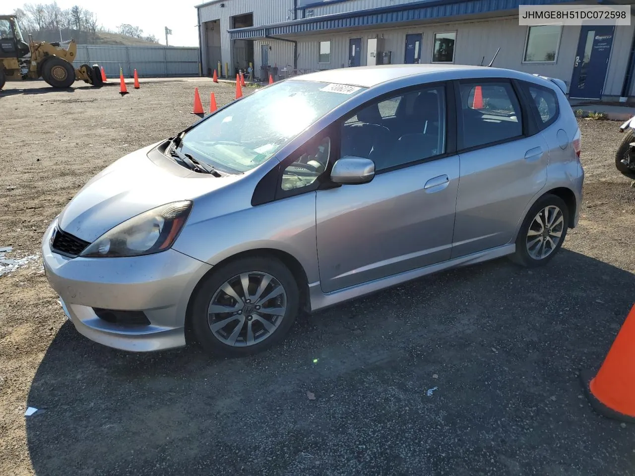 2013 Honda Fit Sport VIN: JHMGE8H51DC072598 Lot: 79306274