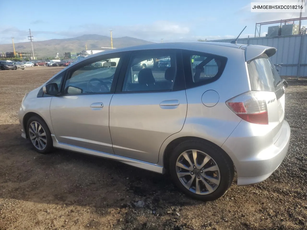 2013 Honda Fit Sport VIN: JHMGE8H5XDC018216 Lot: 79464664