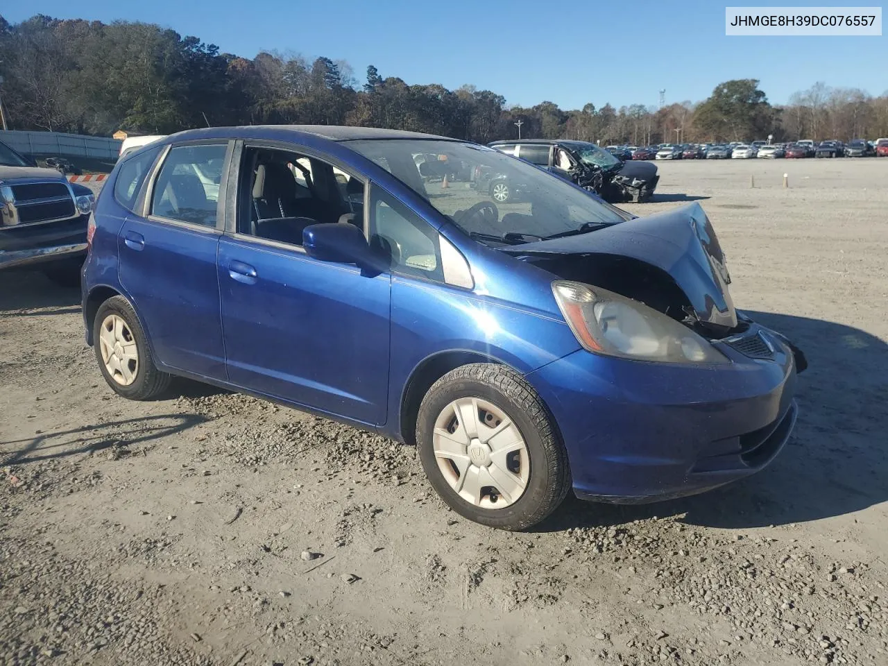 2013 Honda Fit VIN: JHMGE8H39DC076557 Lot: 80212374