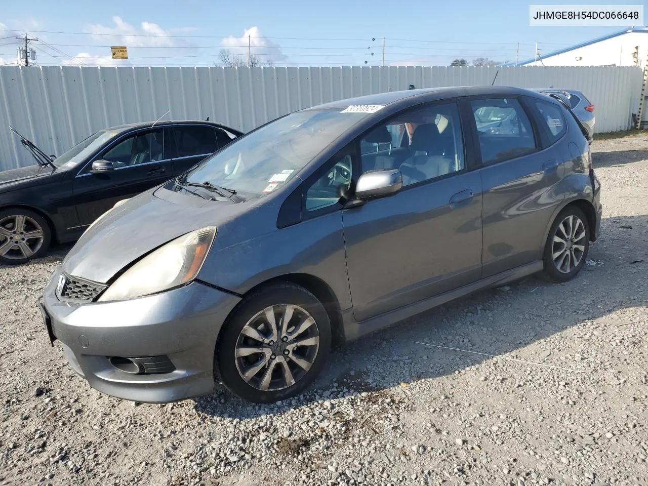 2013 Honda Fit Sport VIN: JHMGE8H54DC066648 Lot: 80360624