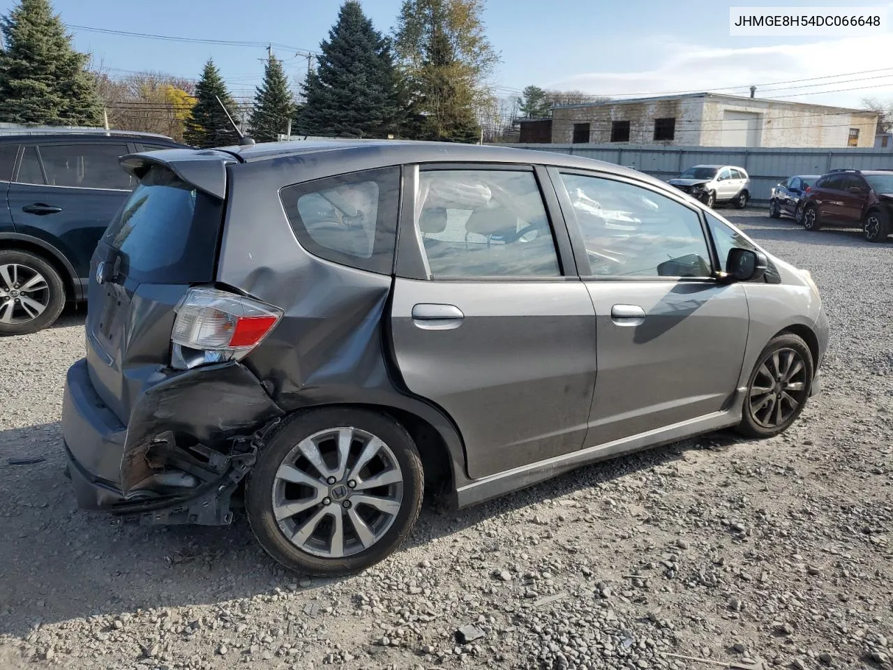 2013 Honda Fit Sport VIN: JHMGE8H54DC066648 Lot: 80360624