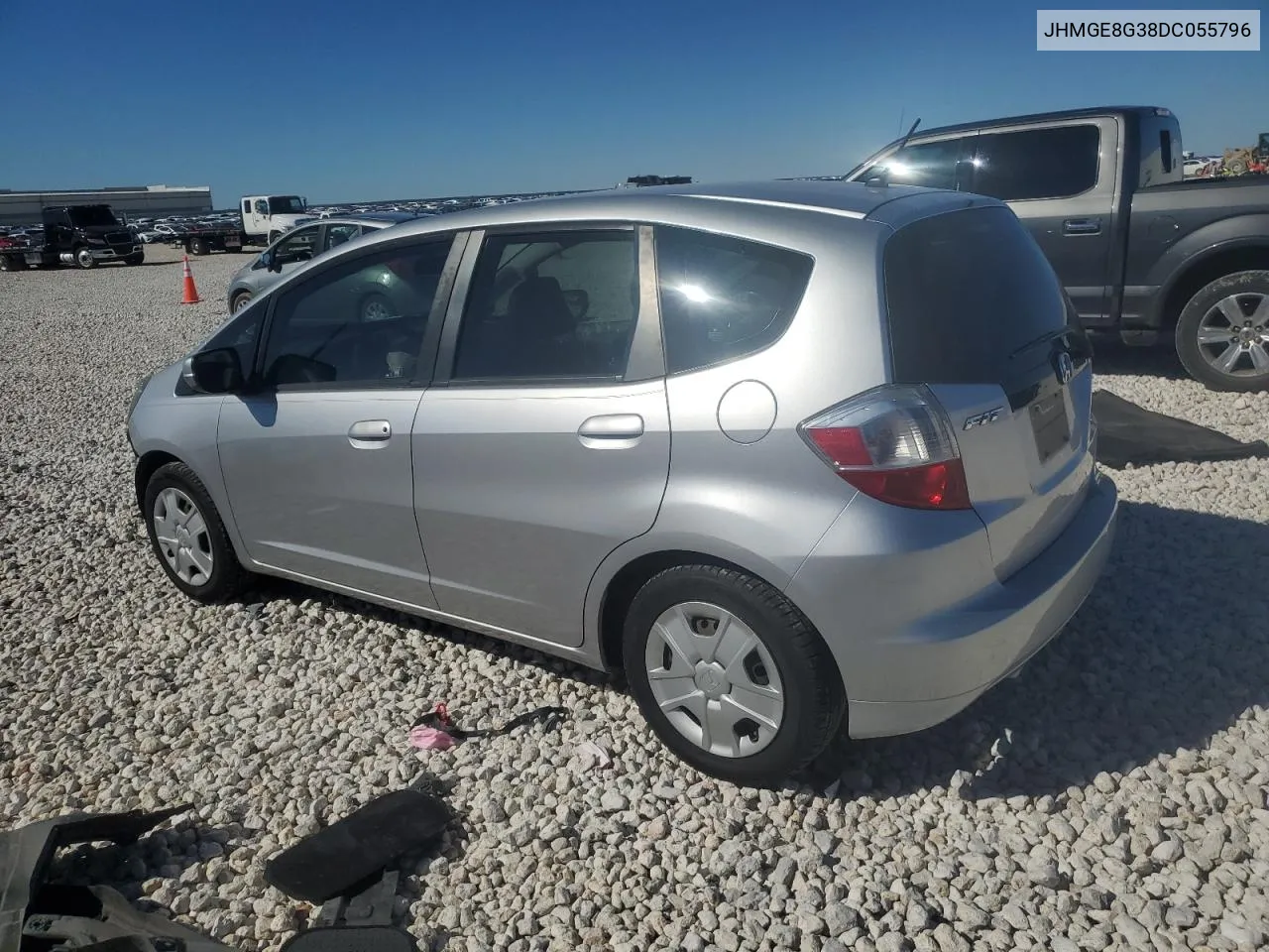 2013 Honda Fit VIN: JHMGE8G38DC055796 Lot: 81619374