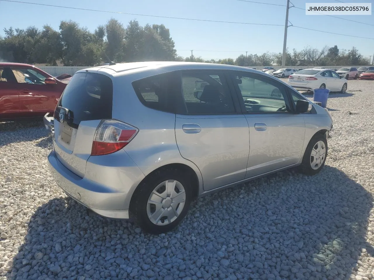 2013 Honda Fit VIN: JHMGE8G38DC055796 Lot: 81619374