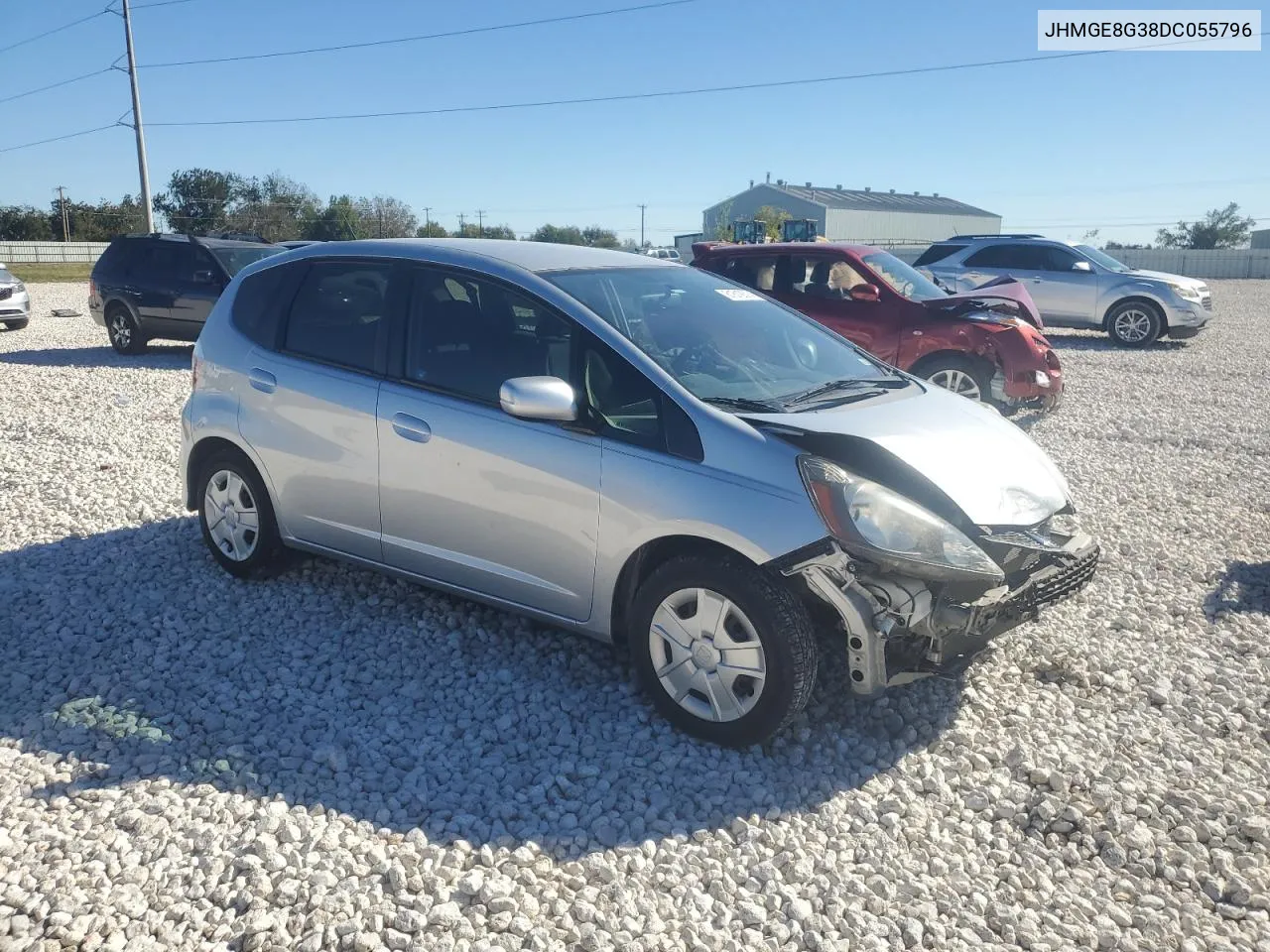 2013 Honda Fit VIN: JHMGE8G38DC055796 Lot: 81619374