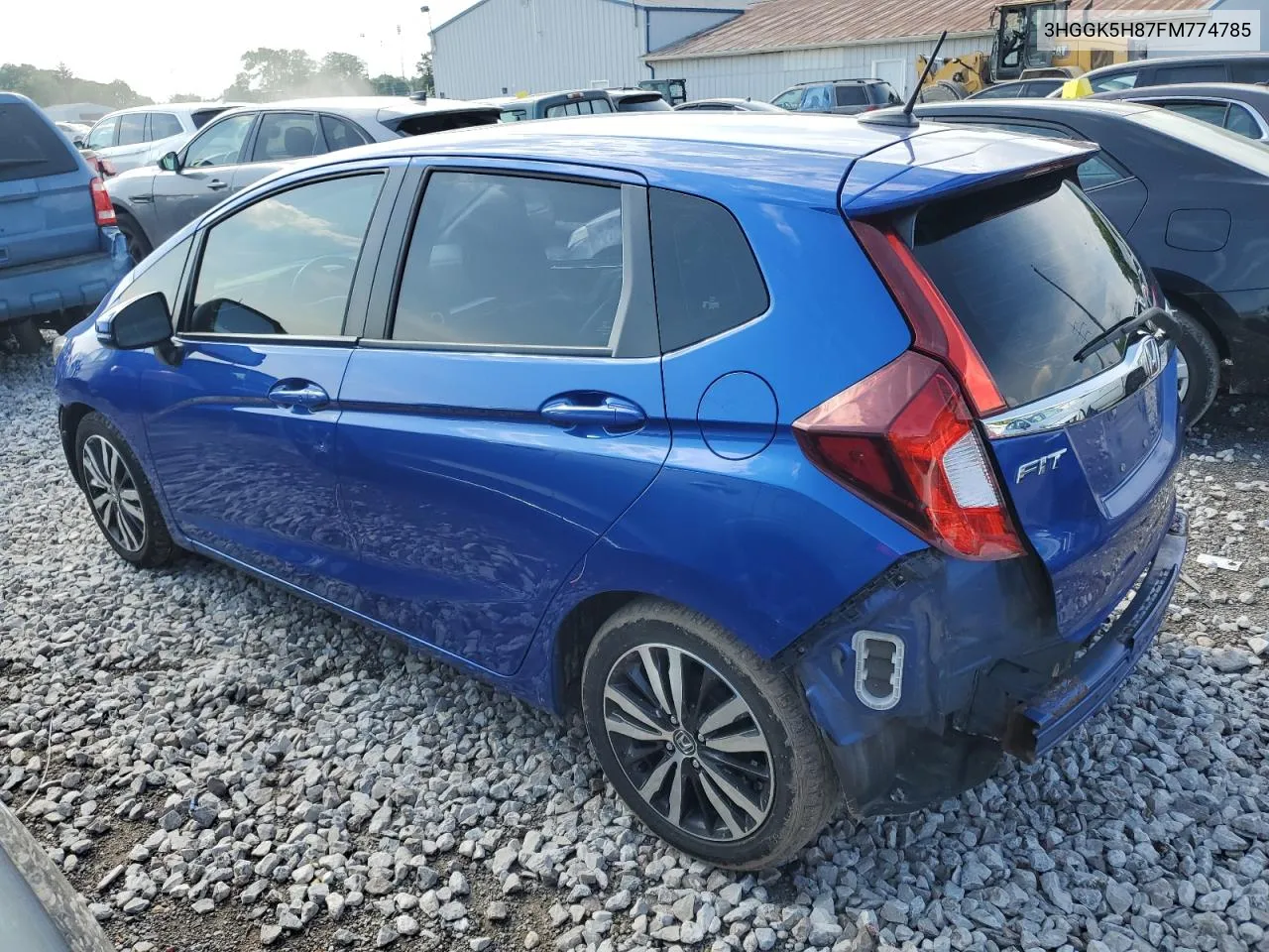 2015 Honda Fit Ex VIN: 3HGGK5H87FM774785 Lot: 54612674