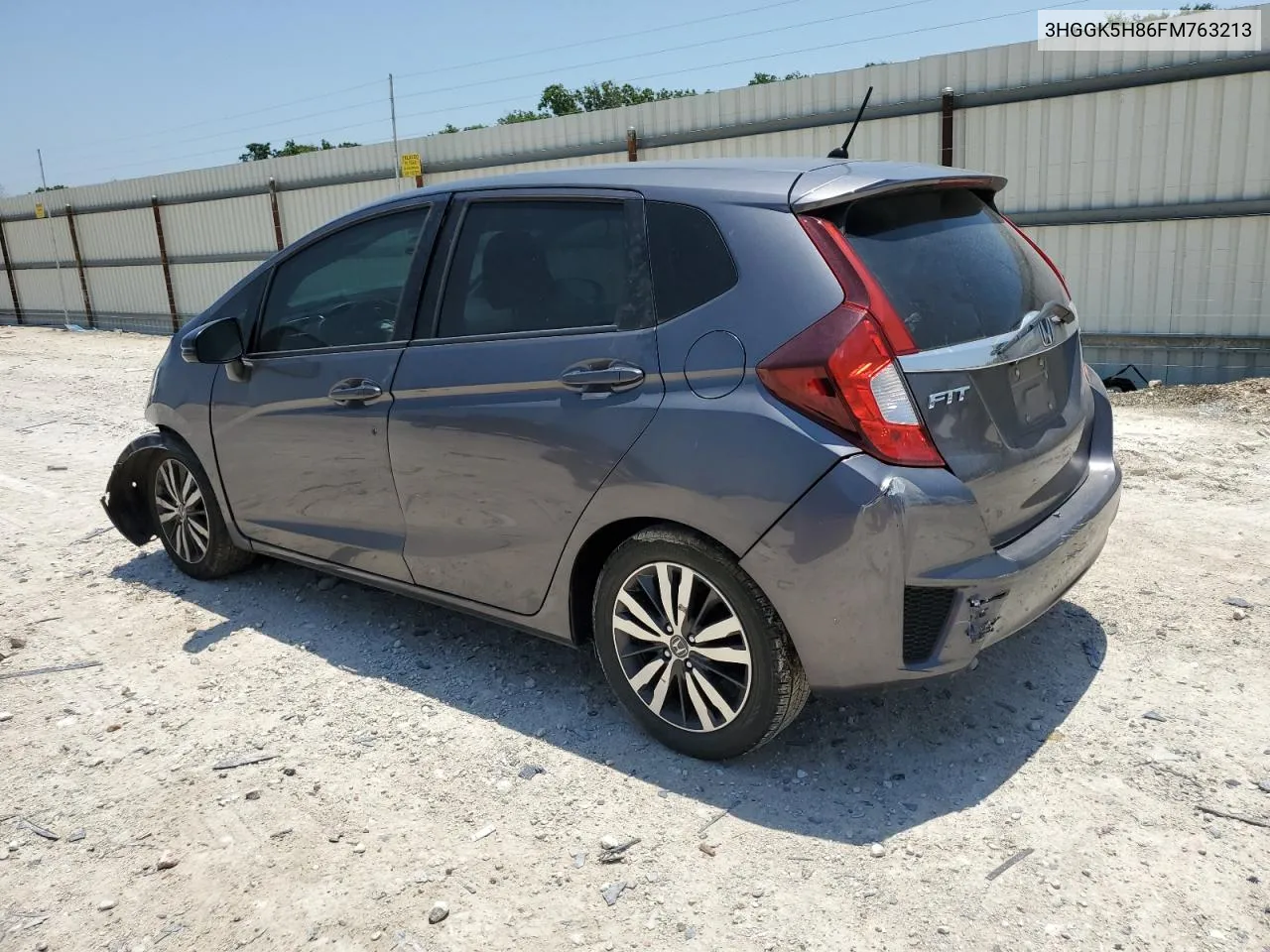 2015 Honda Fit Ex VIN: 3HGGK5H86FM763213 Lot: 58150104