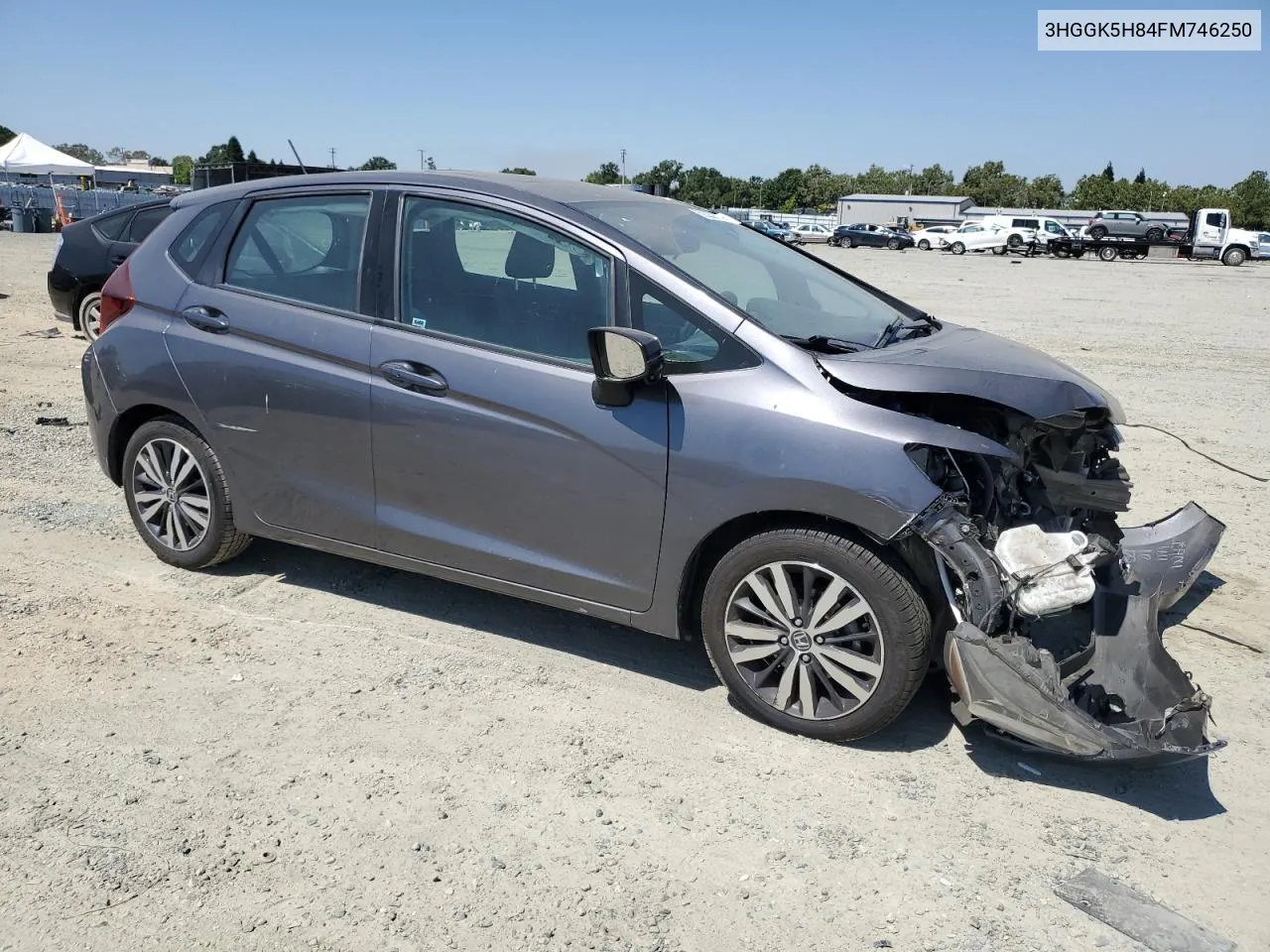 2015 Honda Fit Ex VIN: 3HGGK5H84FM746250 Lot: 59339784