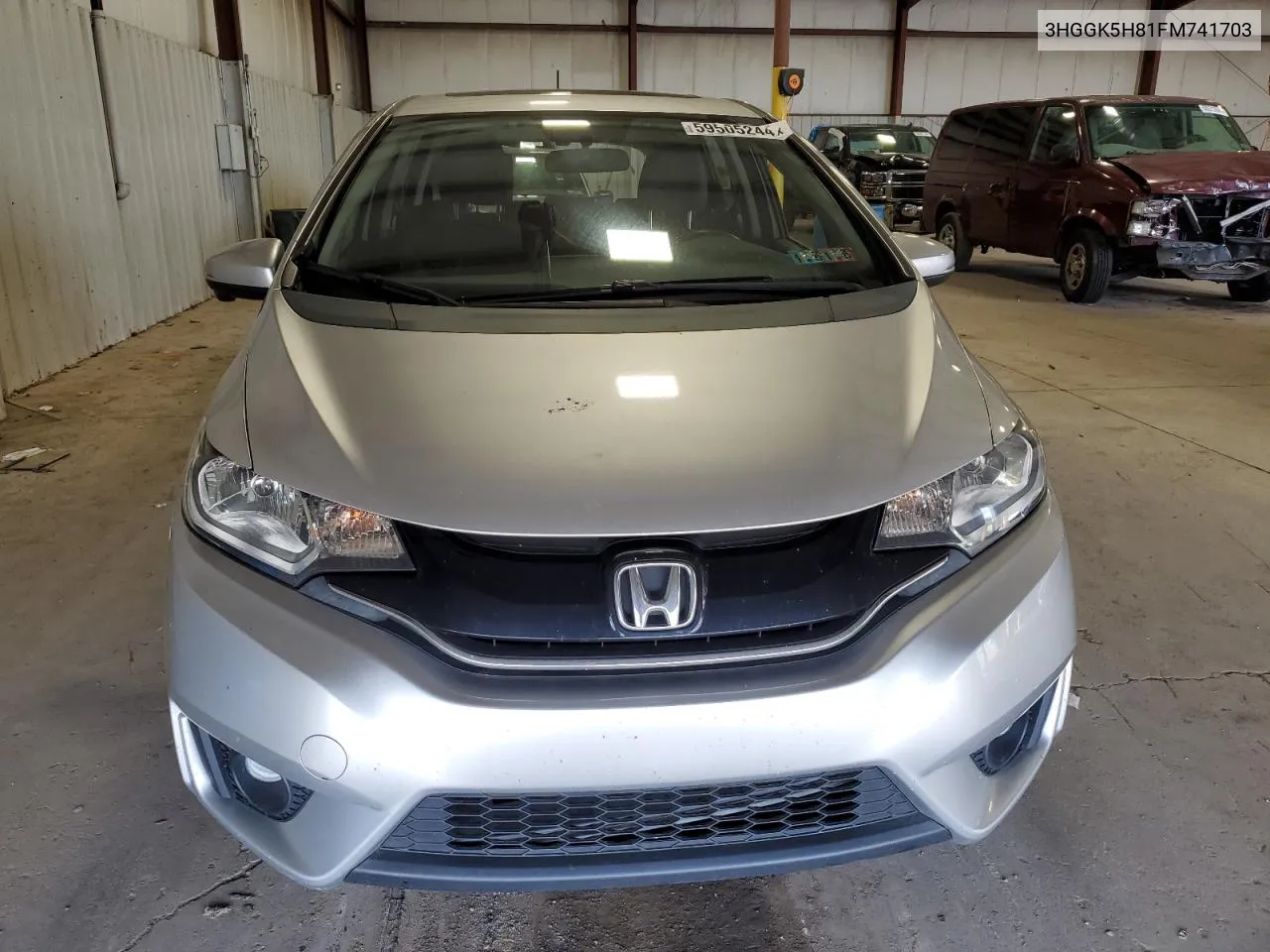 2015 Honda Fit Ex VIN: 3HGGK5H81FM741703 Lot: 59505244