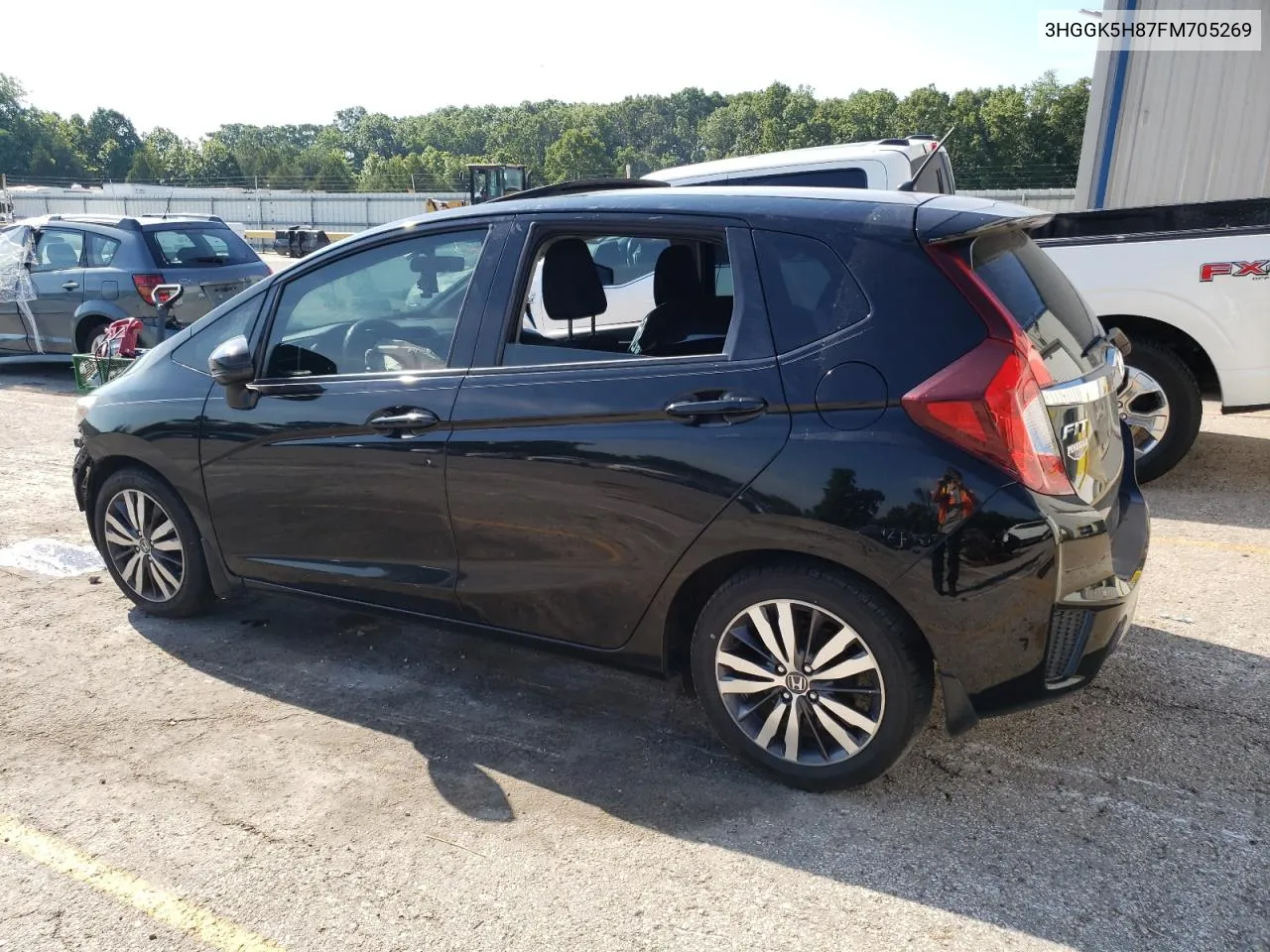 2015 Honda Fit Ex VIN: 3HGGK5H87FM705269 Lot: 59657754