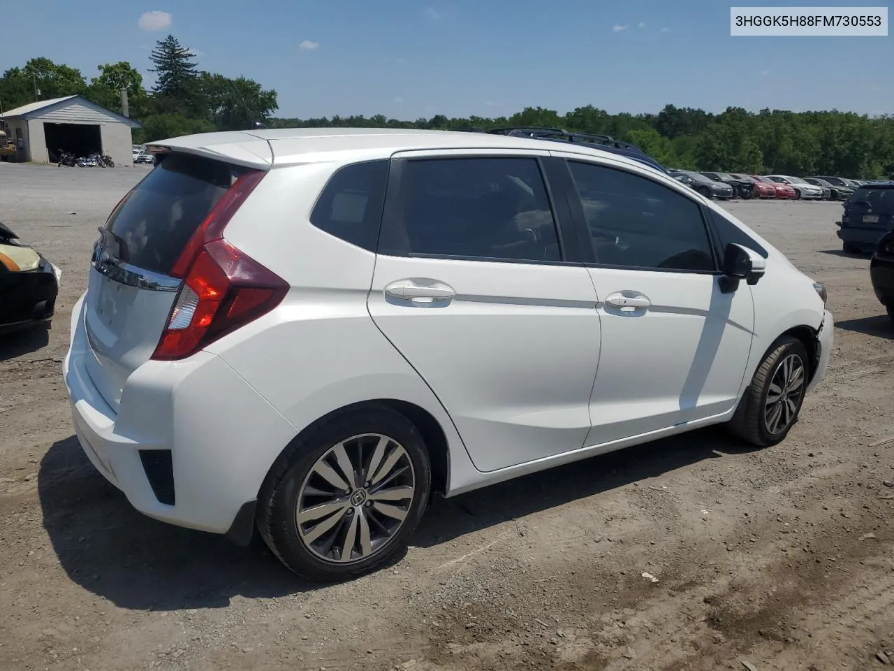 2015 Honda Fit Ex VIN: 3HGGK5H88FM730553 Lot: 60284684