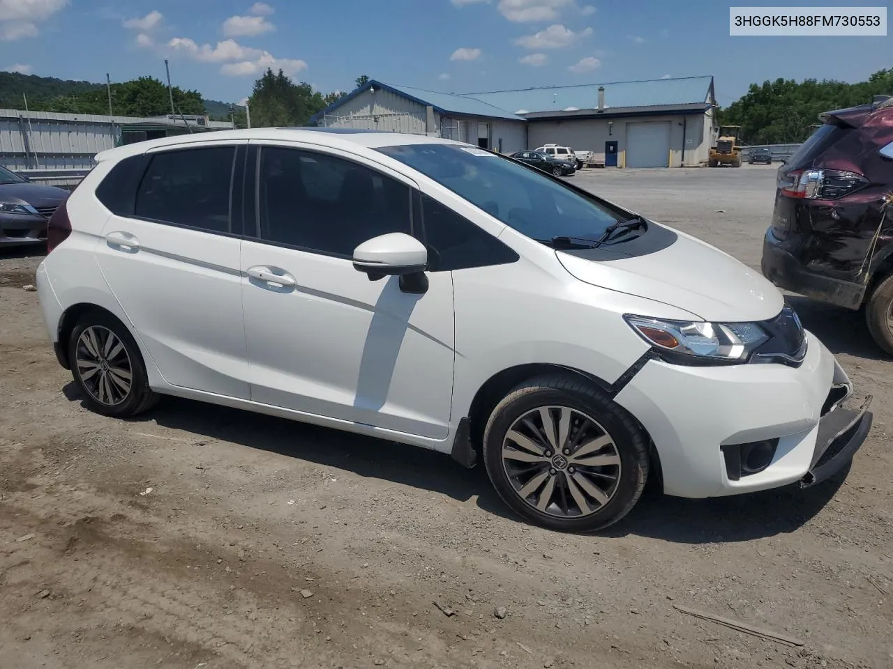 2015 Honda Fit Ex VIN: 3HGGK5H88FM730553 Lot: 60284684