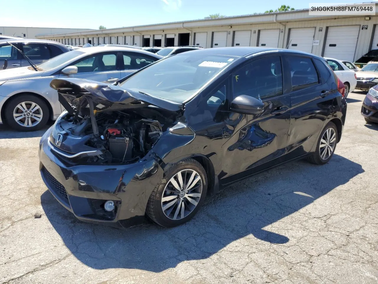 2015 Honda Fit Ex VIN: 3HGGK5H88FM769448 Lot: 61120774