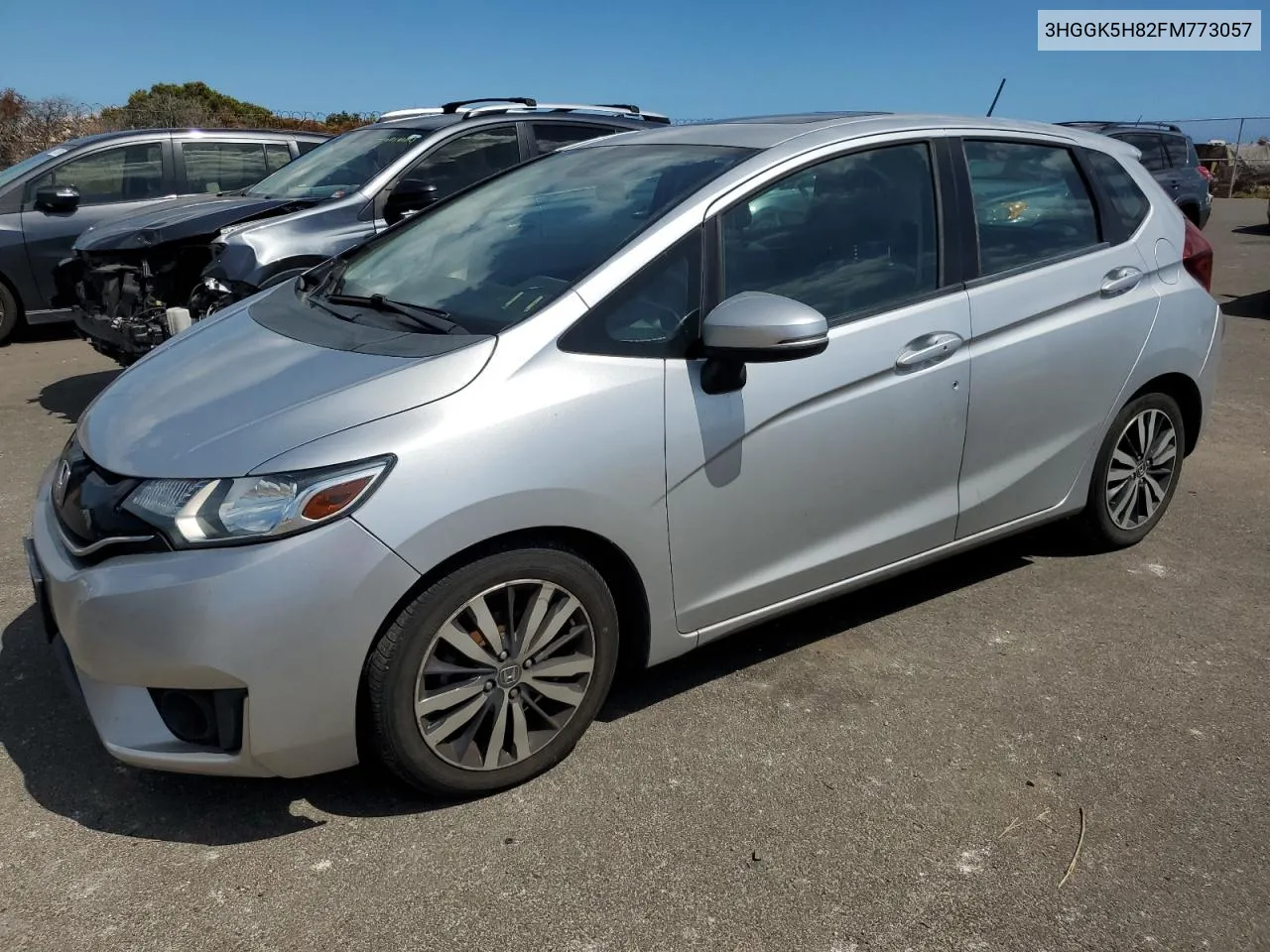 2015 Honda Fit Ex VIN: 3HGGK5H82FM773057 Lot: 63891054