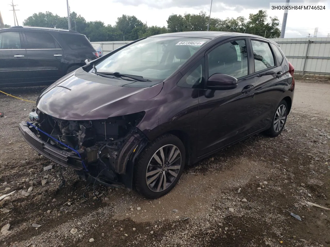 3HGGK5H84FM746524 2015 Honda Fit Ex