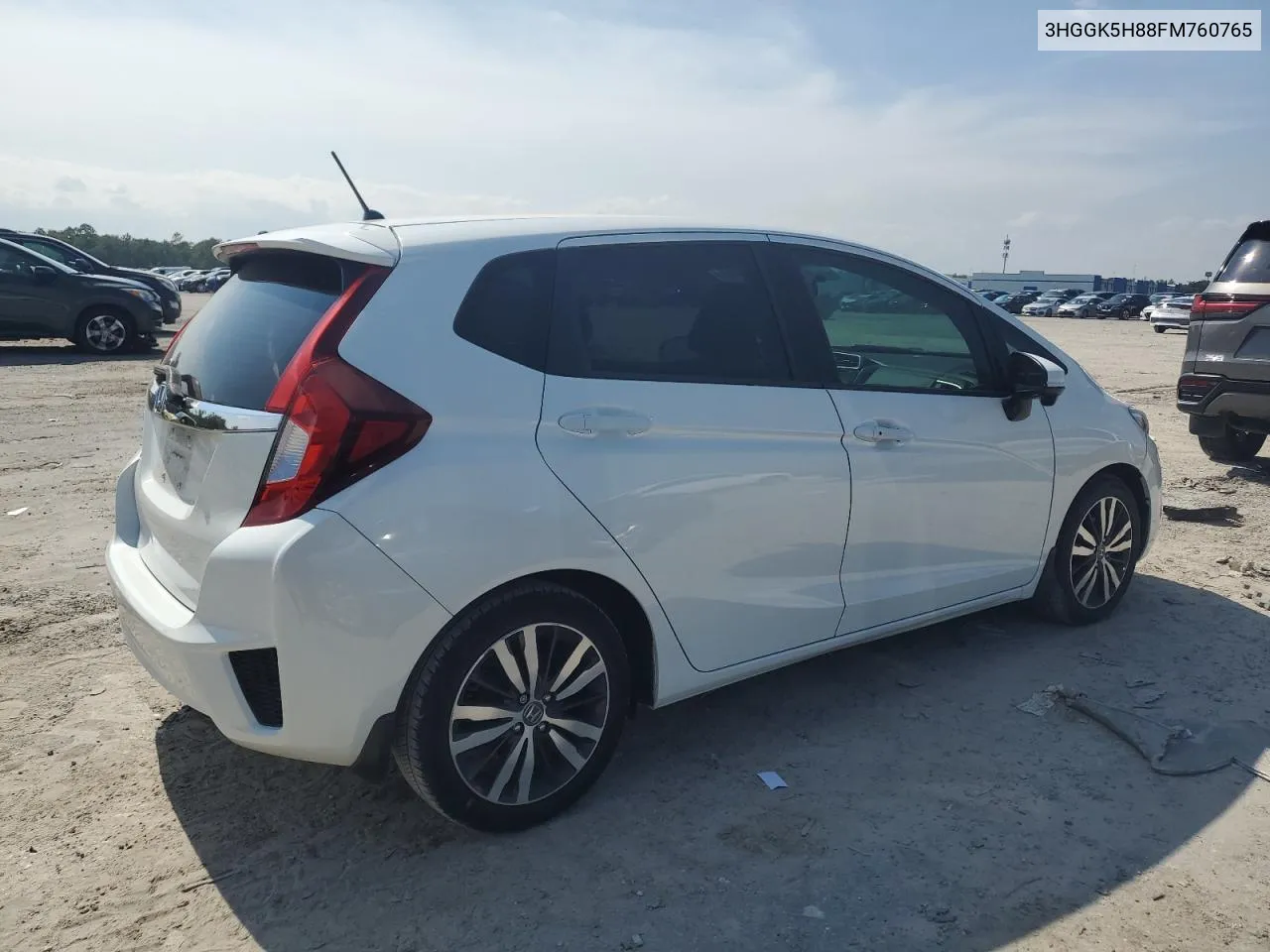 2015 Honda Fit Ex VIN: 3HGGK5H88FM760765 Lot: 64987424